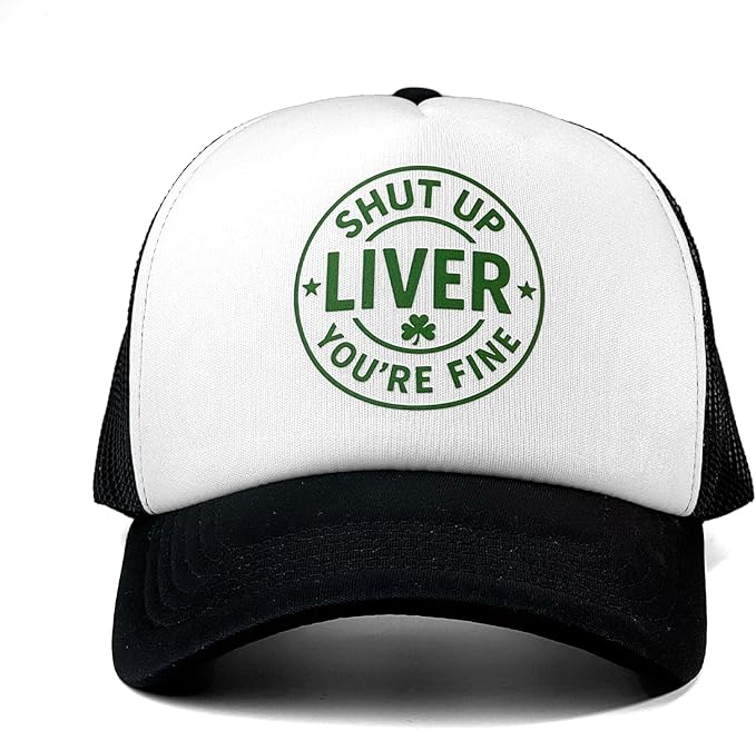 St Patricks Day hat Green Baseball Cap Shamrock Embroidered for man Women Funny