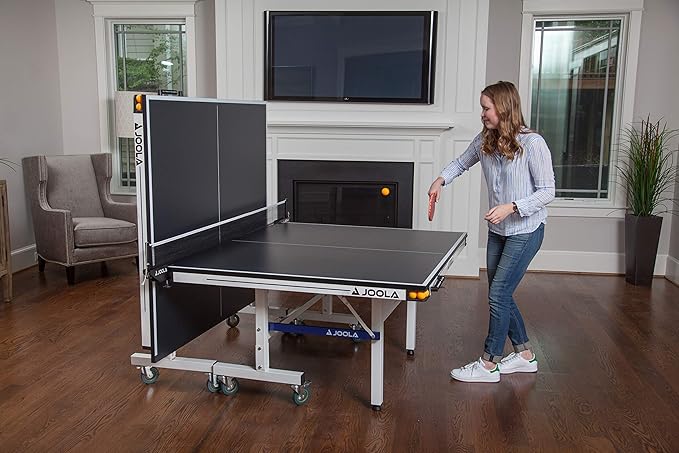 JOOLA Rally TL Professional MDF Indoor Ping Pong Table w/Quick Clamp Table - Image 9
