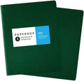 PAPERAGE Soft Cover Lined Journal Notebook, 2 Pack, 100 Pages, Large 7.5 inches by PAPERAGE