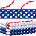 FuWeave 36 Pcs Sports Cooling Towels Baseball Basketball Softball Breathable Soccer Football Volleyball Microfiber Ice Towel Fast Drying for Party Favors Team Gift (Baseball,40 x 12 Inch)