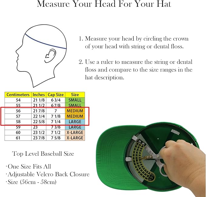 Top Level Baseball Cap Men Women - Classic Adjustable Plain Hat