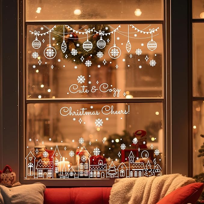 Christmas Stencils for Window Glass Large Christmas Stencils for Crafts - Image 6