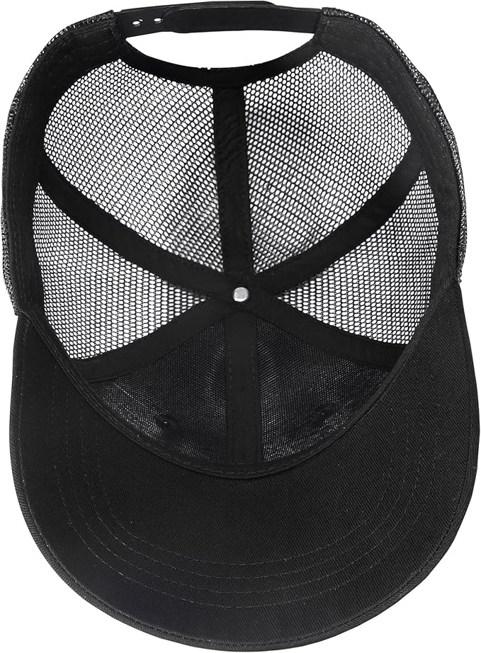 Christian Hats for Men Women with Gift Box, Embroidered Three Nails Cross Baseball Caps, Adjustable Mesh Outdoor Hat
