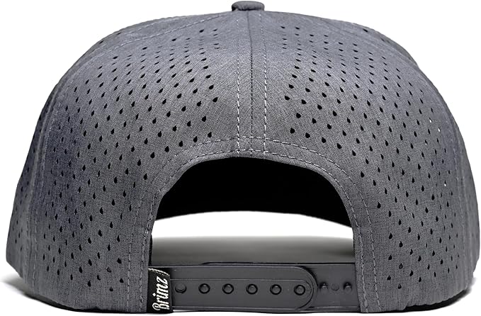 BRIMZ Outdoor Performance Hat - Water & Sweat Resistant Hats - Breathable & Moisture-Wicking Snapback
