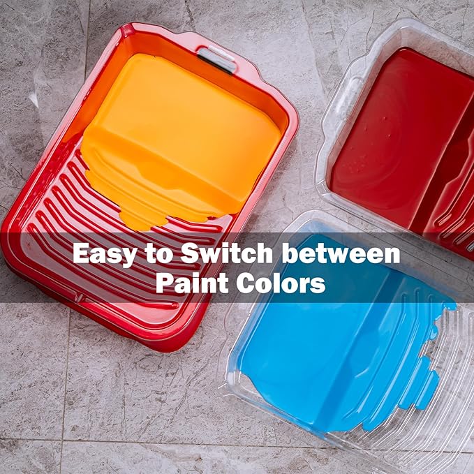 Mister Rui Paint Tray, 11 Pack, 9 Inch Paint Tray - Image 6