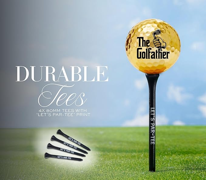 Godfather Golf Gifts, Gifts for Godfather, Cool Accessories for Golfers on Birthday and Christmas - Godfather
