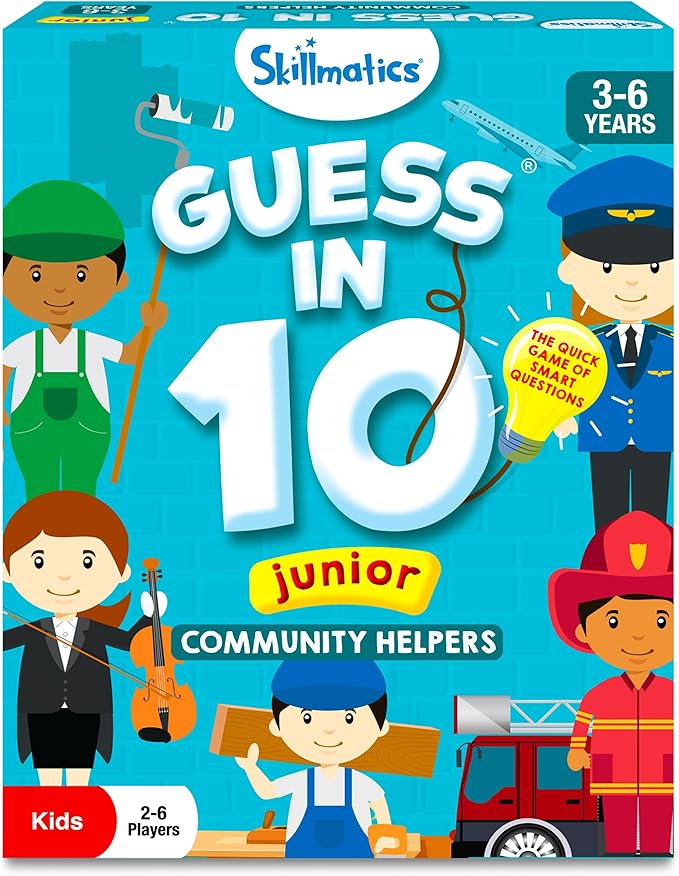 Skillmatics Guess in 10 Junior Community Helpers by Skillmatics