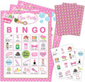 Spa Party Bingo Game Cards, Beauty Themed Bingo Card by mermermu