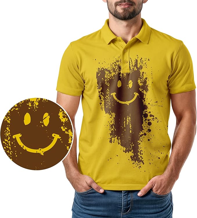 Funny Parody Golf Polo Shirt – Fun Movie Performance Quick Dry UPF Sun Protection Moisture Wicking Casual Wear Shocker Golf