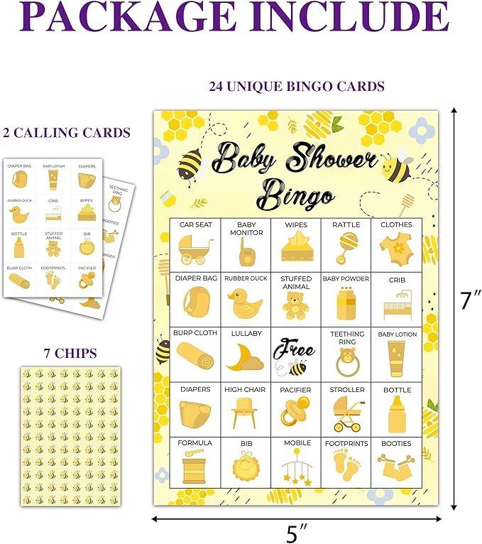 Baby Shower Bingo - Image 2