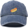 DALIX Hot Dog Hat Embroidered Mens Womens Baseball Cap