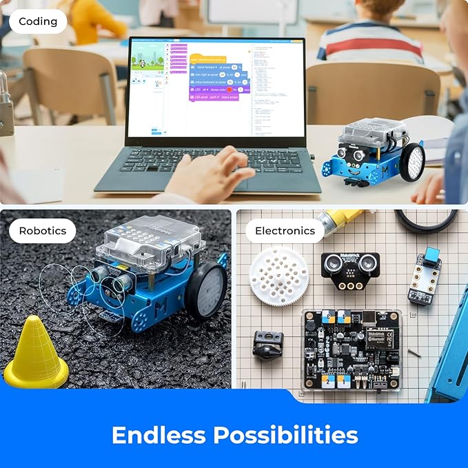 Makeblock mBot Robot Kit with Scratch Coding Box, STEM Projects - Image 8