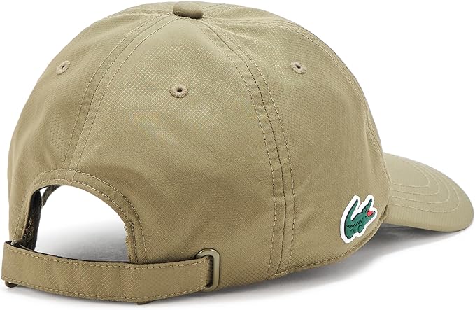 Lacoste Unisex Adult Side Mini Croc Diamond Weave Taffeta Cap