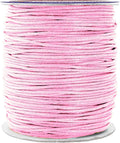 Mandala Crafts 1.5mm 109 Yards Baby Pink Cotton Waxed Cord by MandalaCrafts