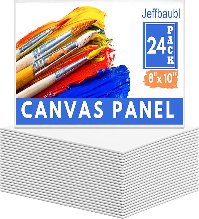 Jeffbaubl 24 Pack Canvas Boards by Jeffbaubl