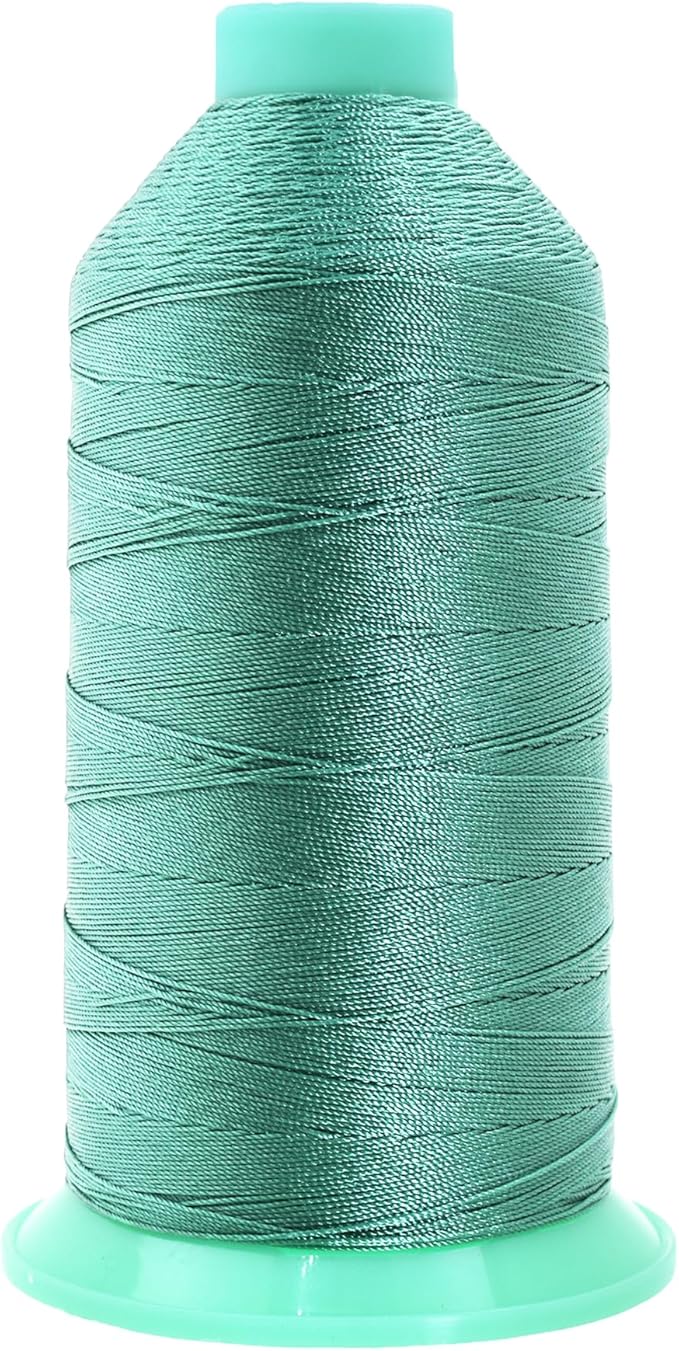 Mandala Crafts Bonded Nylon Thread Aquamarine Heavy Duty Sewing Threads by MandalaCrafts