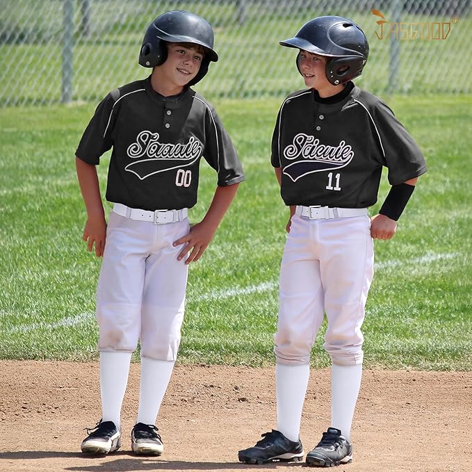 Baseball Socks and Belt for Youth Adult Softball Socks Combo Elastic Waist Belt for Men Kids Boys Girls Women JASGOOD