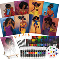 Cholemy 36 Pcs Paint and Sip Kit by Cholemy