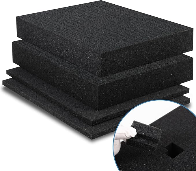 Coengwui Pick and Pluck Foam Inserts, Pre-Cubed Pick Apart Sheets by Coengwui
