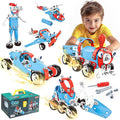 SMILESSKIDDO STEM Kits, 6-in-1 Kids Building Blocks Set by SMILESSKIDDO