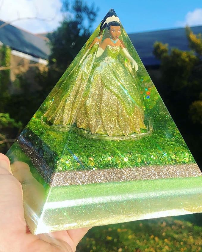3 PCS Clear Pyramid Molds for Resin, Pyramid Resin Mold Silicone Pyramid Mold - Image 7