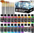 Fantastory Metallic Iridescent Acrylic Paint Set by Fantastory