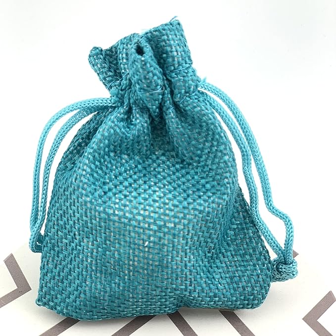 Palmhomee Pack Of 25 Burlap Gift Bags - Image 3