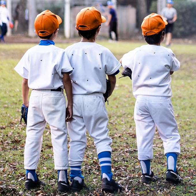 Shyyween Kids Baseball Caps Youth Adjustable Plain Baseball Hats Cotton Blank Hats Bulk for Girls Boys Sport Team