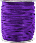 Mandala Crafts 1.5mm 109 Yards Purple Cotton Waxed Cord by MandalaCrafts
