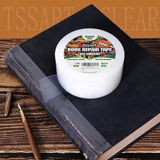Clear Book Repair Tape - Image 7