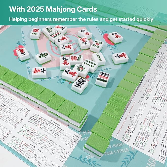 Mahjong Mat, Mahjong Mat for Table, Comes - Image 6
