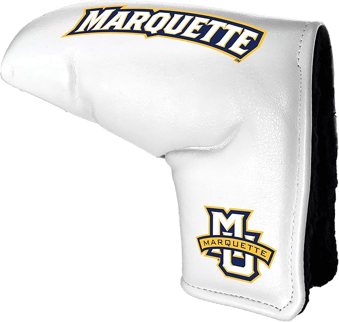 Team Golf NCAA Tour Blade Putter Cover (White), Fits Most Blade Putters, Scotty Cameron, Taylormade, Odyssey, Titleist, Ping, Callaway