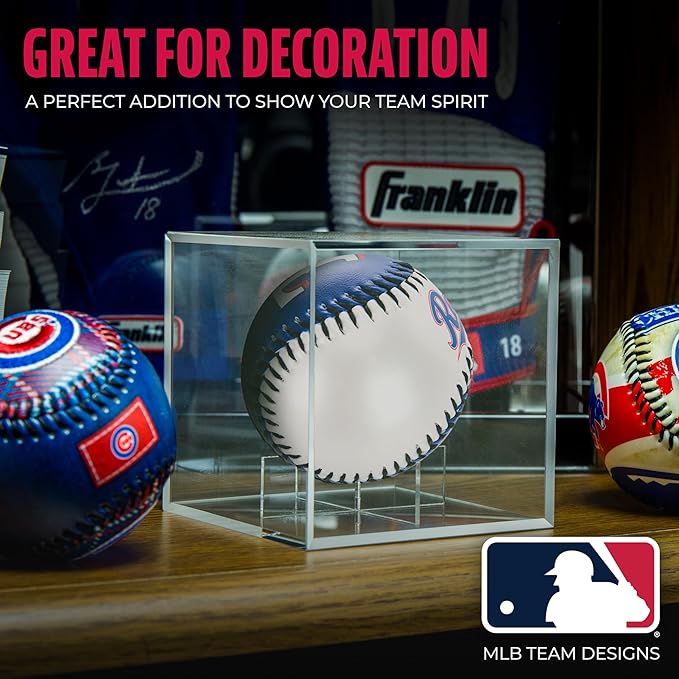 Franklin Sports MLB Team Soft Baseballs - Team Logo - Fan Shop Toy Baseball for Kids - Decoration for Desks and Office