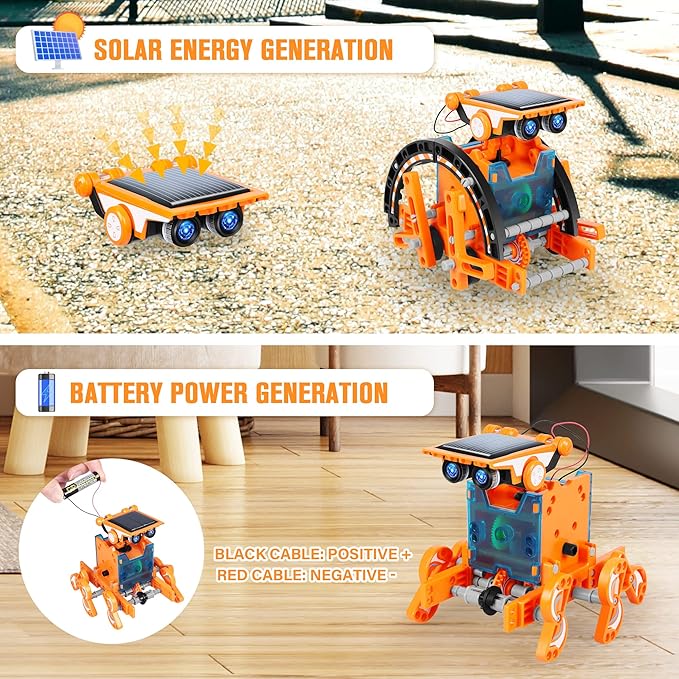 STEM 13-in-1 Education Solar Robot Toys - Image 5