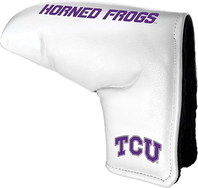 Team Golf NCAA Tour Blade Putter Cover (White), Fits Most Blade Putters, Scotty Cameron, Taylormade, Odyssey, Titleist, Ping, Callaway
