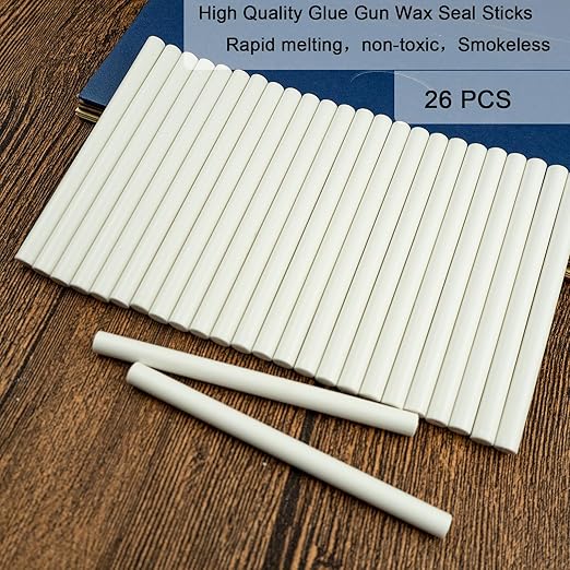Wax Seal Stick, Ioggtser 26 PCS Mini Glue Gun Wax Seal Stick - Image 2