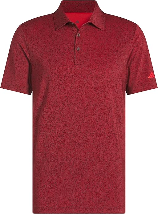 adidas Mens Ultimate365 Mini Bunker Polo Shirt