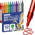 ARTISTRO 12 Metallic Paint Pens by ARTISTRO