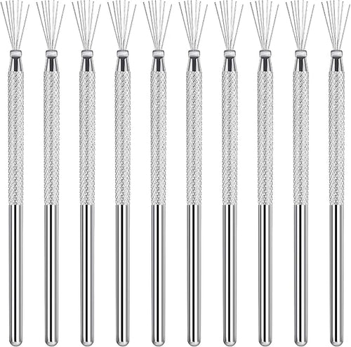 10 Pcs Needle Tools for Clay, Clay Modeling Tools, Seven Needles Wire Texture by Lusofie