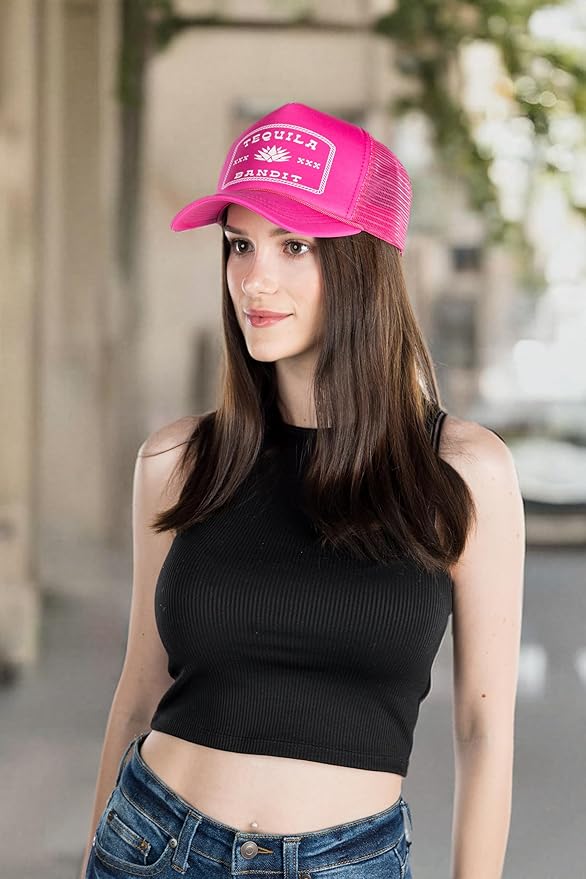 Funky Junque Premium Mesh Snapback Trucker Hat - Stylish Comfort for All - Patriotic, Humor & More