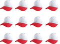 Gelante Plain Blank Baseball Caps Adjustable Back Strap Wholesale LOT 12 PC'S