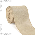Burlap Ribbon Wired, Farmhouse Rustic Ribbon by Unknown