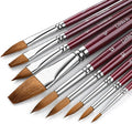 Sable Paint Brushes Professional Watercolor Paintbrushes Set by lenbicki