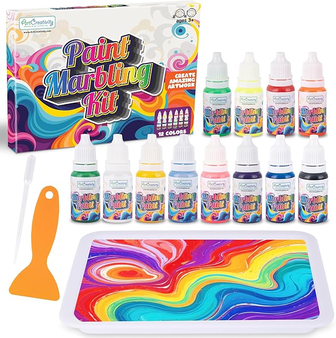 ArtCreativity Water Marbling Paint Art Kit by ArtCreativity
