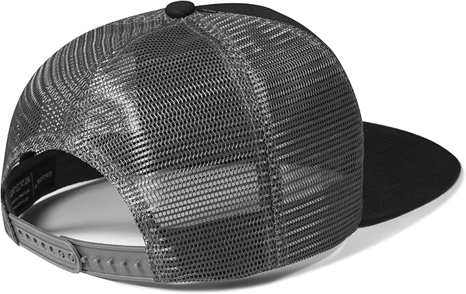 UALON Baseball Cap, Snapback Trucker Hat for Men & Women with American Flag and Adjustable, Breathable Mesh, Flat Bill Hats