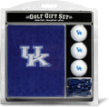 Team Golf NCAA Gift Set Embroidered Golf Towel, 3 Golf Balls, and 14 Golf Tees 2-3/4" Regulation, Tri-Fold Towel 16" x 22" & 100% Cotton
