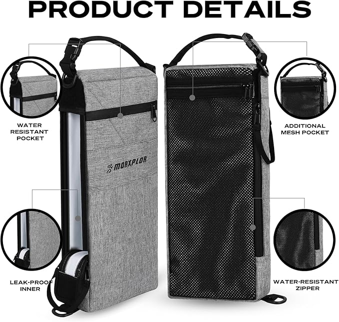 Golf Cooler Bag - 6 Can Insulated Beer Sleeve Soft Cooler,Golf Cart Accessories,Golf Club Bag Accessories