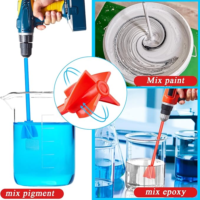 12 Pieces Epoxy Mixer Attachment - Image 7