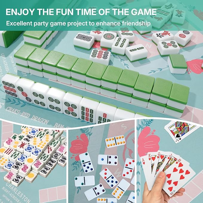 Mahjong Mat, Mahjong Mat for Table, Comes - Image 5