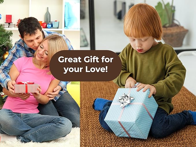BSIRI Wooden XO Blocks Tic Tac Toe Board Games - Image 7